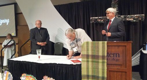 Representatives of the ECBB on a trip to the USA