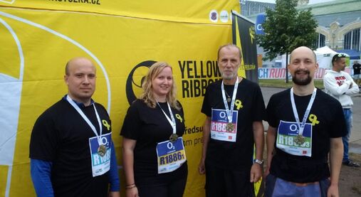 Žlutá stužka: běh podpořil lidi vracející se po výkonu trestu