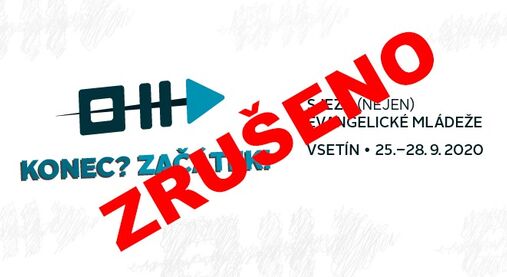 ZRUŠENO: Sjezd (nejen) evangelické mládeže 2020