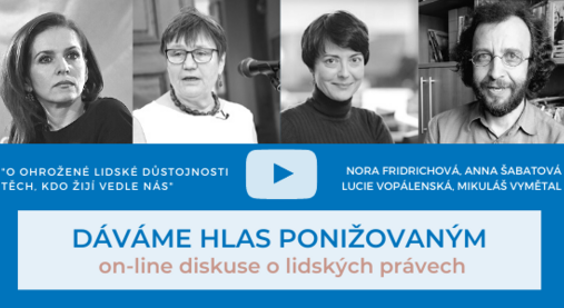 Dáváme hlas ponižovaným 2021 - přenos
