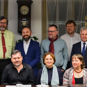 Církevní vedení SCEAV na návštěvě v Praze