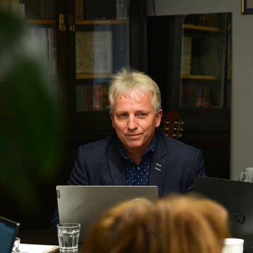 Církevní vedení SCEAV na návštěvě v Praze