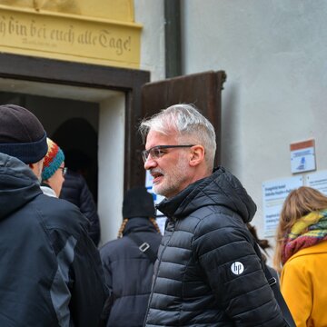 Zahájení "Fastenaktion" bavorské církve v Německu (návštěva v Selb, březen 2023)