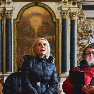Zahájení "Fastenaktion" bavorské církve v Německu (návštěva v Selb, březen 2023)