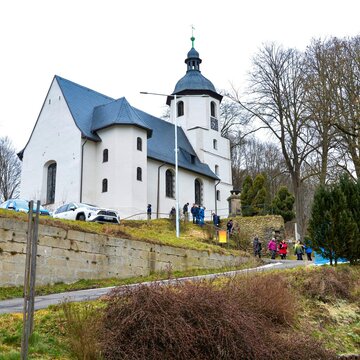 Zahájení "Fastenaktion" bavorské církve v Německu (návštěva v Selb, březen 2023)