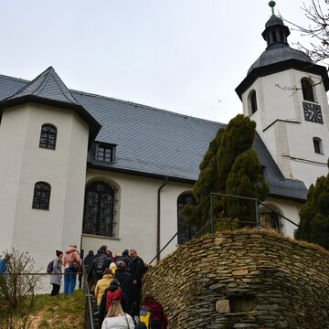 Zahájení "Fastenaktion" bavorské církve v Německu (návštěva v Selb, březen 2023)