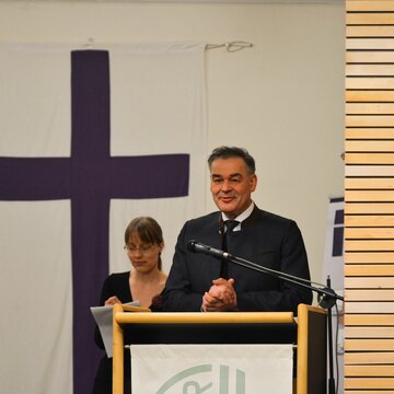 Zahájení "Fastenaktion" bavorské církve v Německu (návštěva v Selb, březen 2023)