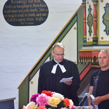 240 let od postavení evangelického kostela ve Velké Lhotě