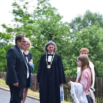 240 let od postavení evangelického kostela ve Velké Lhotě
