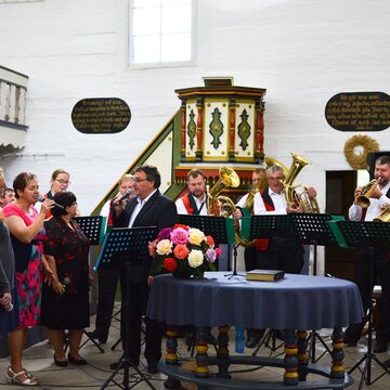 240 let od postavení evangelického kostela ve Velké Lhotě