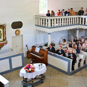240 let od postavení evangelického kostela ve Velké Lhotě