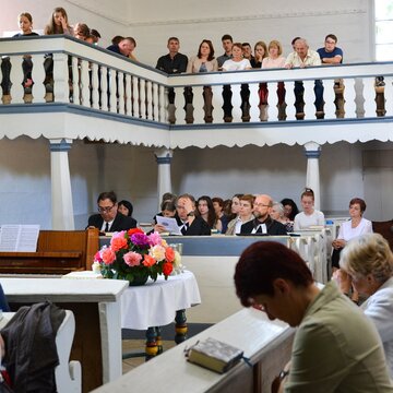 240 let od postavení evangelického kostela ve Velké Lhotě