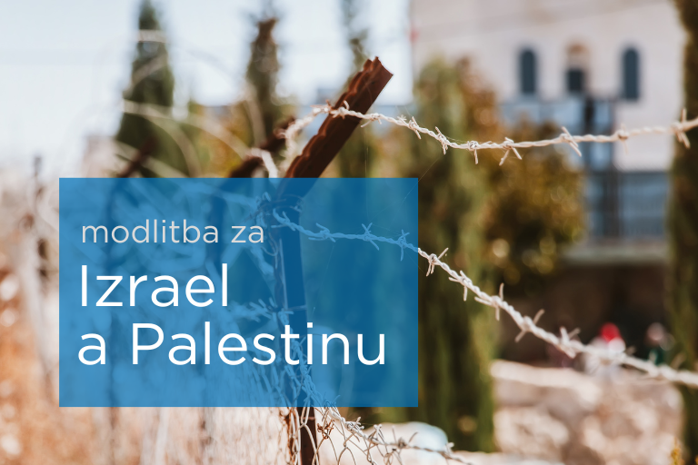 Modlitba za Izrael a Palestinu