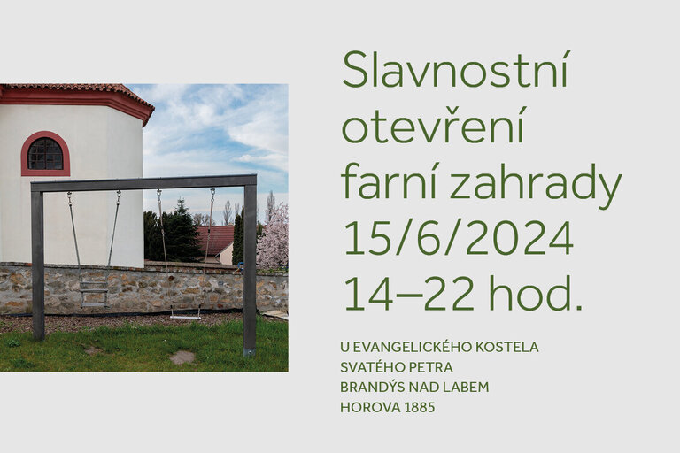 Slavnostní otevření farní zahrady (1)