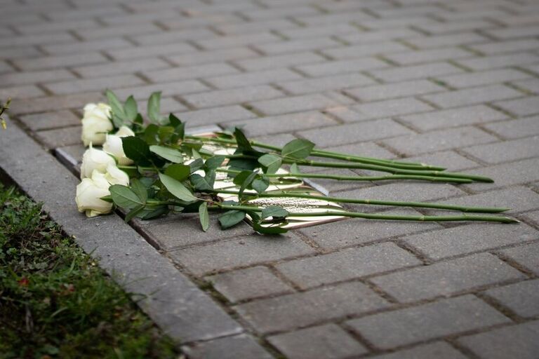 The Stones of the Disappeared. Let us bow down before the names of the victims