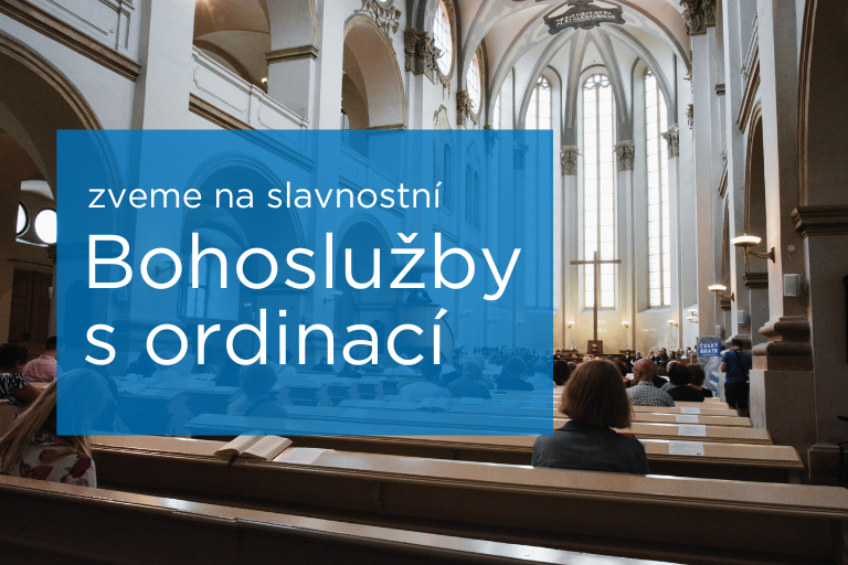 Slavnostní bohoslužby s ordinací proběhnou v Praze u Salvátora