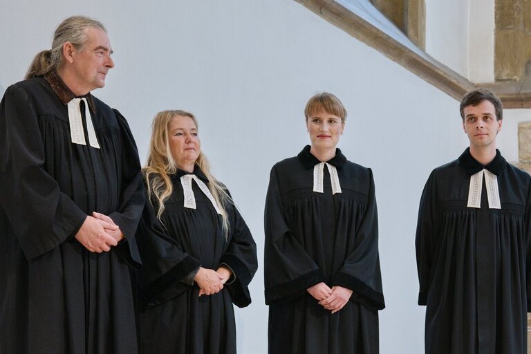 Neu ordinierte Predigerinnen und Prediger
