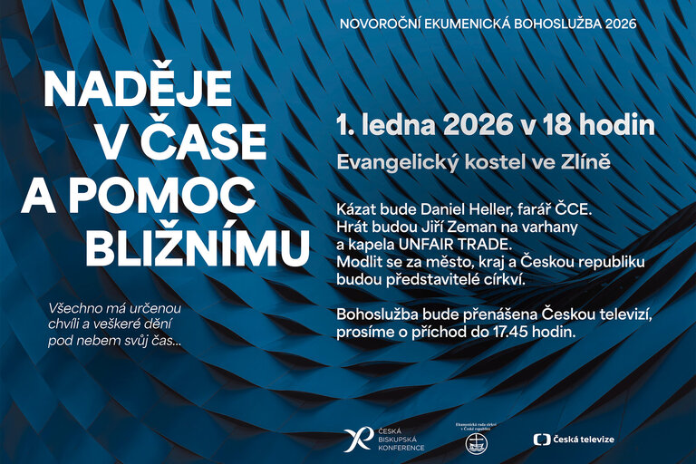 Novoroční ekumenická bohoslužba se koná ve Zlíně