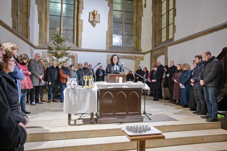 OBRAZEM: Úvodní bohoslužba Farářského kurzu 2026