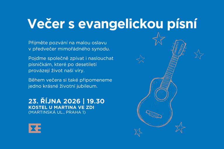 Večer s evangelickou písní nabídne hudební „výběr z hroznů“